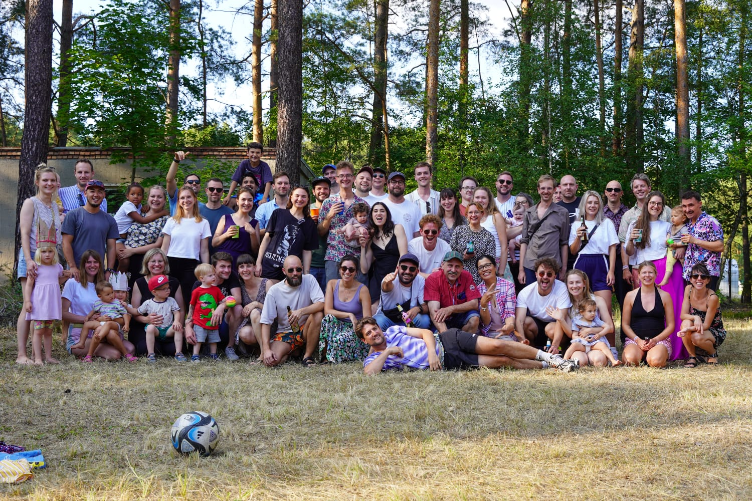 Gruppenfoto Sommerparty 2025